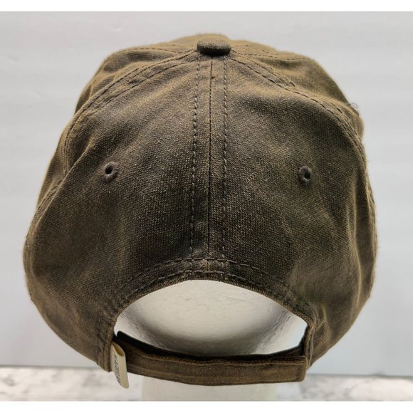 Magellan Outdoors Hat Cap Strapback Live to Explore Forest Mountains Faux Suede - Picture 2 of 8